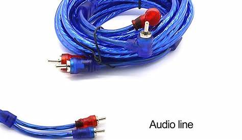 Car Audio Cable Kit Wiring Kit For Speaker Amplifier Subwoofer With
