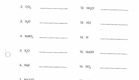 Chemical Bonds Ionic Bonds Worksheet Answers - Printable Word Searches