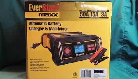 Everstart Maxx 15 Amp Automatic Battery Charger&maintainer BC50BE for