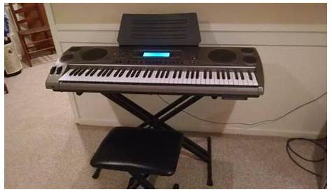 CASIO WK 1630 KEYBOARD WITH STAND & BENCH - for Sale in Berwyn