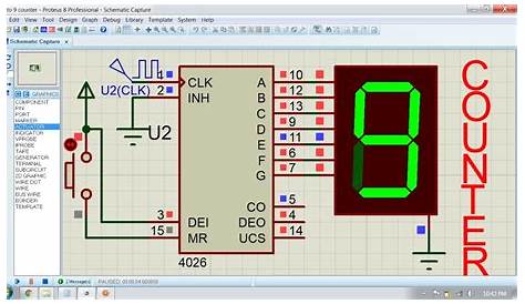 simple counter circuit diagram