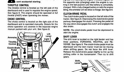 yardman lawn mower parts manual