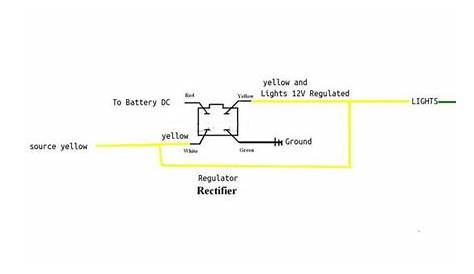 headlight wiring diagram motorcycle