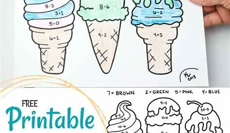printable ice cream activities