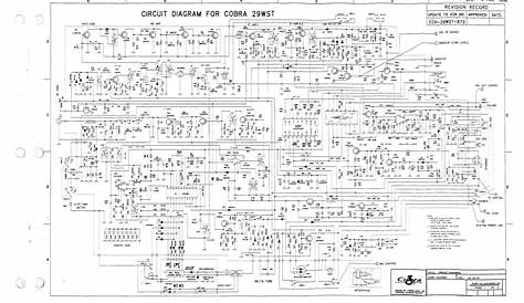 Cobra 29 WX NW ST | Circuit Diagram