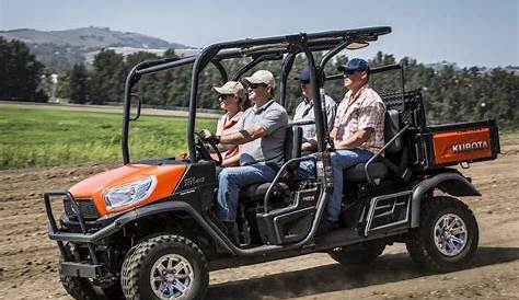 Kubota unveils RTV-X1140 UTV with cargo bed that converts to rear