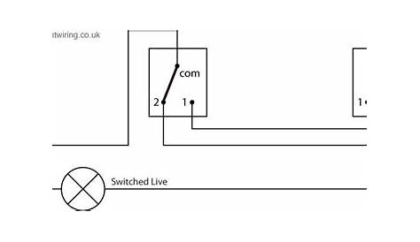 2 way lighting circuit diagram uk