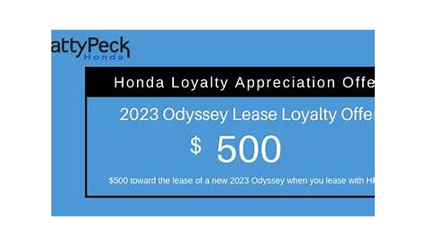 Honda Financing Offers & Lease Deals | Patty Peck Honda