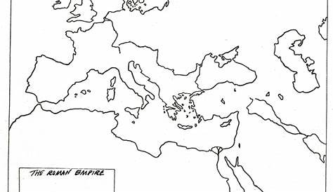 Blank Map Of Roman Empire - Google Search | Latin | Map, Free Maps