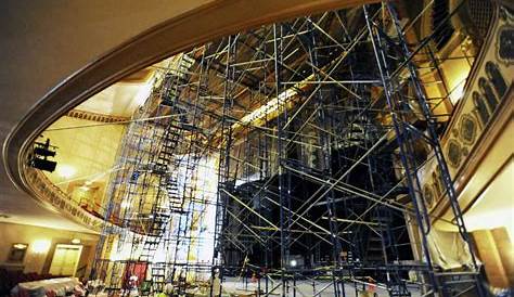 Stamford’s 90-year-old Palace Theatre gets plaster treatment