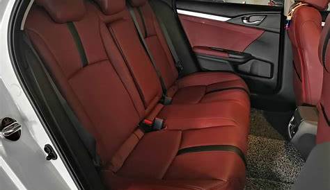 Honda Civic 1.8 FC 2019 (Maroon with Black Stripe) - Newton Leather