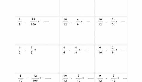 Adding Fractions Worksheets With Answers Pdf | worksSheet list