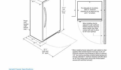 Freezer | FRIGIDAIRE FFFH20F2QW User Manual | Page 3 / 3