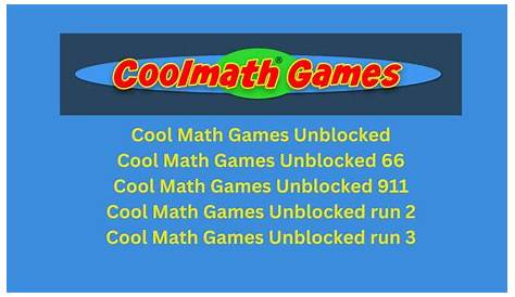 Cool Math Games Unblocked: How to Play Math-Based Games Anywhere