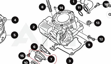ISO 2004 CR125 Parts - Honda 2 Stroke - ThumperTalk