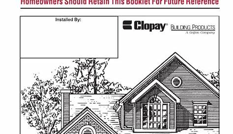 Clopay Garage Door Installation Manual | Door | Garage (Residential)