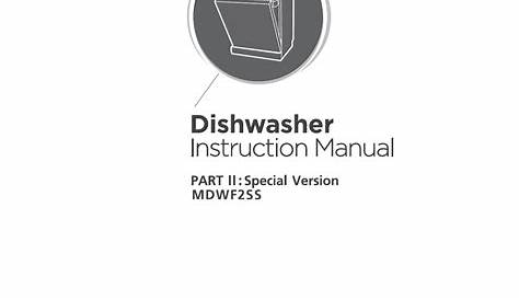 User Manual Midea MDWF2SS Freestanding Dishwasher | manualsFile