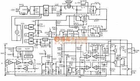 induction cooker circuit diagram fault finding