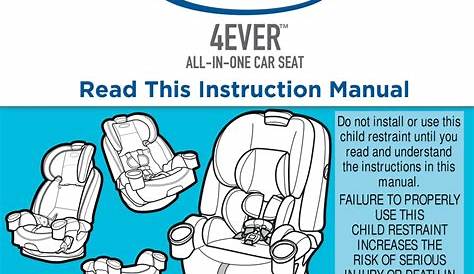 Graco 4Ever All In One Car Seat Manual / Graco 4ever Car Seat Review