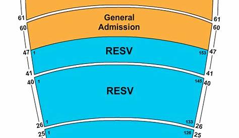 Red Rocks Amphitheatre, Morrison CO - Seating Chart View