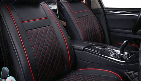 PU Leather Car Seat Covers Protector Cushion Fit for Toyota CHR RAV4 | eBay