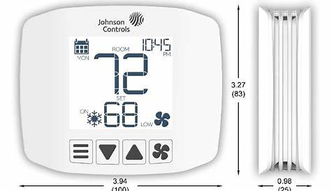johnson controls thermostat manual