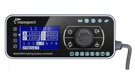 Maxspect Mazarra P-Series LED Control Panel - Sydney Discus World