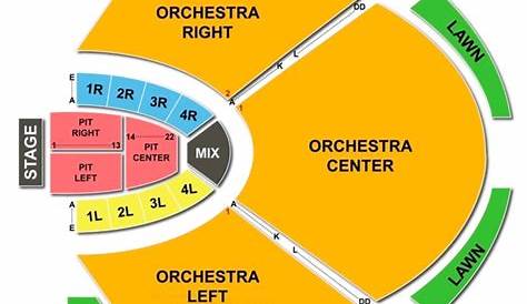 Cadence Bank Amphitheater Seating Chart