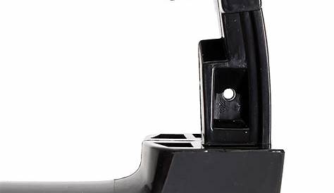 Rear black outside outer exterior door handle for toyota camry Sale