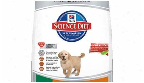 hill's science diet puppy feeding chart