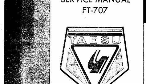 yaesu ft7800r manual