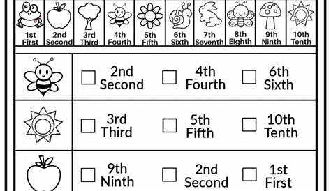 kindergarten 1 20 worksheets