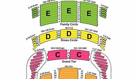 hargray capitol theatre seating chart