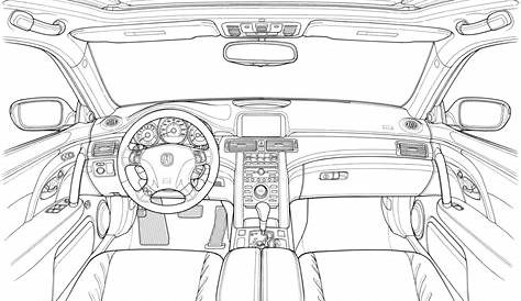Parts of a car (interior) Diagram | Quizlet