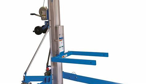 Genie Superlift Advantage Manual Lift — 10ft. Lift, 1,000-Lb. Capacity