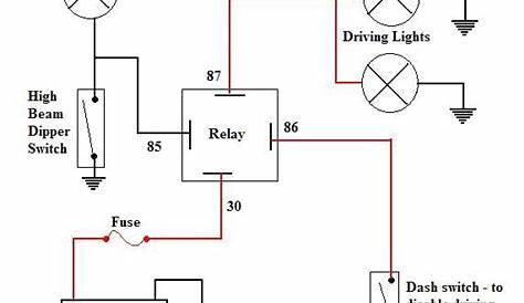 Car Spotlight Wiring Diagram Uk