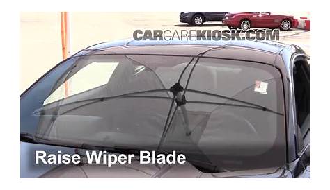 ford mustang wiper blade size