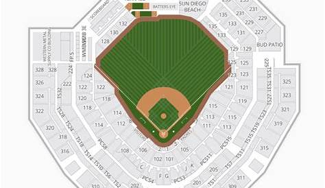 Petco Park Seating Chart | Seating Charts & Tickets