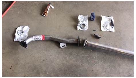 1998-2000 Honda Civic DX Hatchback Stock Exhaust Replacement - YouTube