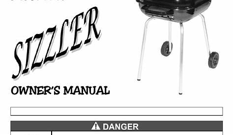 aussie charcoal grill 4200 user manual
