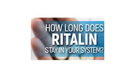 how long does ritalin stay in system