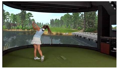full swing golf simulator courses