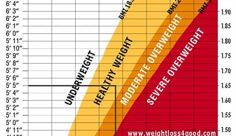 height weight photo chart