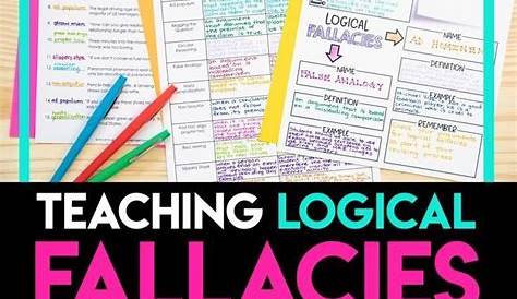 logical fallacy lesson plan