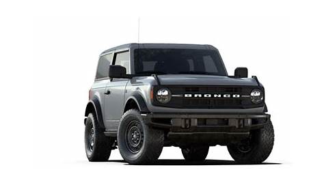 Custom Order 2022 Ford Bronco Advanced 4x4 Black Diamond 2-Door 4WD SUV
