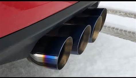 MA Performance Exhaust System on 2020 Honda Civic SI Turbo 6 Speed