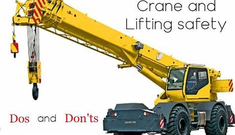 Crane and Lifting Safety Dos and Don’ts - HSE and Fire protection | safety, OHSA, health