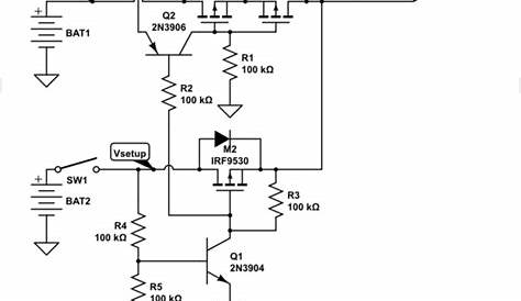 battery diagram circuit