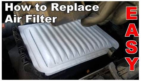 Toyota Corolla Air Filter Replacement