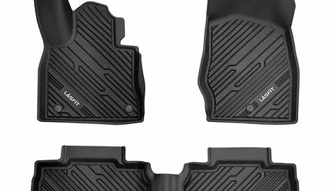 Lasfit Floor Liners for 2020 2021 Ford Explorer, All-Weather Fit TPE